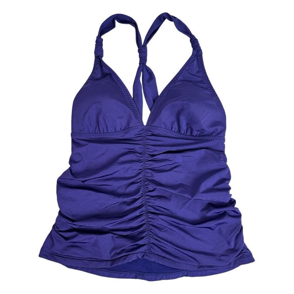 Athleta Medium Purple Aqualuxe TankiniโTop